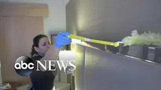 Hotel housekeepers use panic buttons to call for help l A Hidden America Diane Sawyer PART 4/4