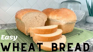 HOW TO MAKE HOMEMADE WHEAT BREAD // STEP BY STEP