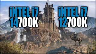 i7 14700K vs 12700K Benchmarks - Tested in 15 Games and Applications