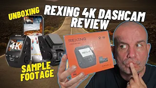 Rexing V1P 4K Dual Channel Dashcam Review & Sample Footage | V1PGW 4K