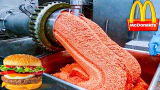 How MCDONALD'S Hamburger MEAT is Made 🍔 | Where does McDonald's Manufacture its hamburgers?