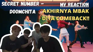 SECRET NUMBER - DOOMCHITA MV REACTION by SUGAR X SPICY from INDONESIA