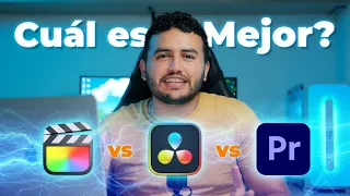 ¡Batalla de Gigantes! Premiere Pro vs Final Cut Pro vs DaVinci Resolve: ¿Cuál es el mejor editor?