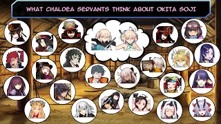 【FGO】What Chaldea Servants think about Okita Soji