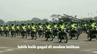 LIRIK LAGU KOMANDO LATIHAN PERTEMPURAN TNI || NKRI HARGA MATI