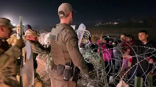 TEXAS TROOPS establish Command Post in Shelby Park to stop Invasion