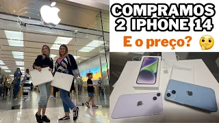 Comprei dois IPHONE 14. Quanto paguei agora em 2023? Preços e loja da APPLE