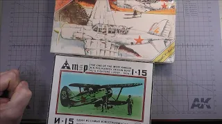 SU-4, I-15 1:72 Retro Unboxing aneb jak jsem dostal další retro kousky :)