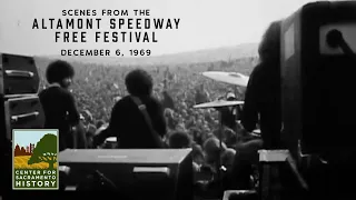 Scenes from the Altamont Free Festival - 1969