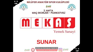 2. HAFTA DA SON DURUM MAÇ SKORLARI - PUANCETVELİ