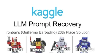 Kaggle LLM Prompt Recovery Challenge: Ensembling 4 LLMs transformers to reach position 20.