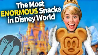 The Most ENORMOUS Snacks in Disney World