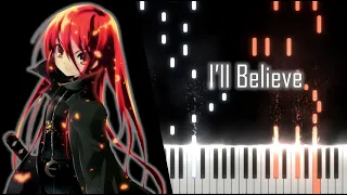 Piano Tutorial - Shakugan no Shana III Ending 1 - I'll Believe