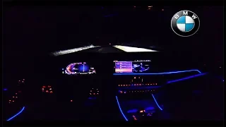 2019 BMW X5 xDrive50i - POV NIGHT DRIVE - AMBIENT LIGHTING