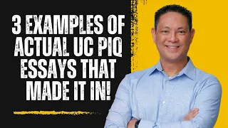 UC PIQ Breakdown - How to Write Your UC Essays