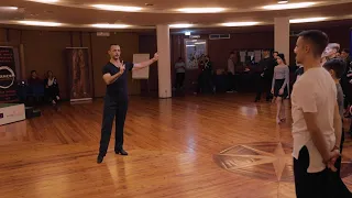 Slavik Kryklyvyy's Rumba Lecture at Gladiators Dance Congress | "Try to enjoy the movement"