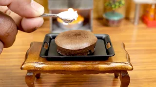 Miniature Chocolate Gateau I Mini real cooking cake