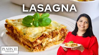 The BEST Lasagna Recipe | Easy Lasagna Dinner