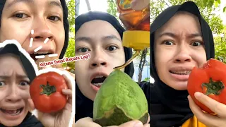 KUMPULAN VIDEO TIKTOK PINAT MAKAN BUAH BUAHAN UNIK🍊🥔