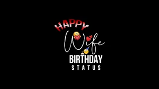 Happy Birthday Wishes To My Lovely Wife | Romantic Birthday Wishes For Wife | Wishes Status