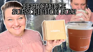 BEST CANDLE SUBSCRIPTION BOX! Vellabox March 2024