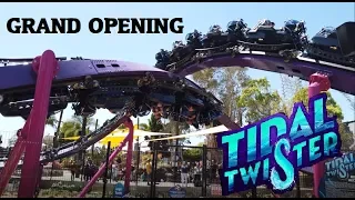 Grand Opening!!! Tidal Twister at Sea World San Diego