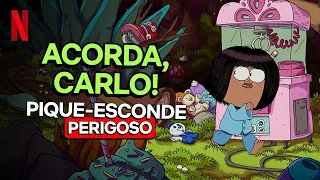 Acorda, Carlo! Pique-esconde CAÓTICO | Melhores Cenas | Netflix Brasil