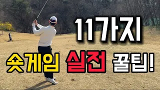 (필드레슨) 11가지 실전에서 써먹는 숏게임 꿀팁들!!