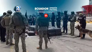 Noticiero de Ecuador (Emisión Matinal 16/01/2024)
