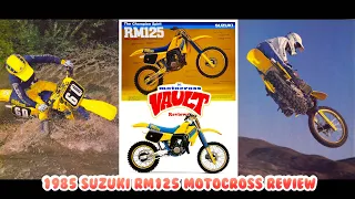 1985 Suzuki RM125 Classic Motocross Test Review