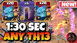 I don't even need other troop only SUPER MINION is enough!! Town Hall 13 Attack Strategy