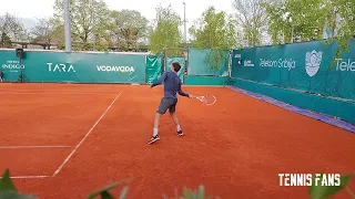 Dominic Thiem Practice on Clay | 1080p 60FPS