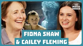 Fiona Shaw & Cailey Fleming Bond Over Their Star Wars Appearances 🚀 | The Movie Dweeb