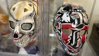 Masks in my Vintage Replica Goalie Masks Collection made by Alex from Vintage Hockey Masks Store