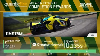 MCLAREN P1 GTR TIME TRIAL COMPETITION - RED BULL RING - HOT LAP GROUP A