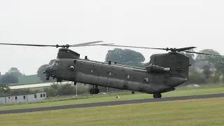 RAF Chinook at Cosford Airshow 2023, 4K