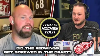 Redwings Fans Are PISSED At The NHL Draft | S. 2 Ep. 16 - That's Hockey Talk