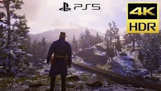 Red Dead Redemption 2 PS5 HDR 4K/60FPS Gameplay (UHD) 2160P - PT.2