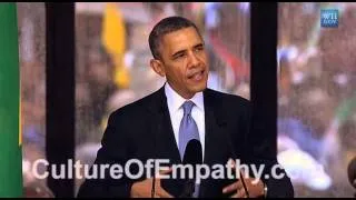 Obama Speaks about Ubuntu & Empathy at Nelson Mandela Memorial Service