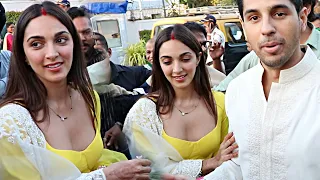 Kiara Advani & Sidharth Malhotra Distributed Sweets To Reporters In Mumbai | Daily Culture