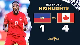 Extended Highlights: Haiti 4-1 Canada - Gold Cup 2021