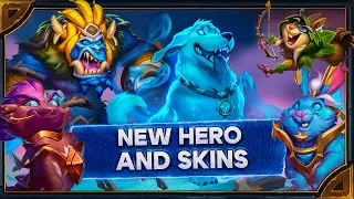 HS. Voicelines of the new DK Hero - Arfus and the new skins Hedanis, Faelin, Alleria, Thunder King