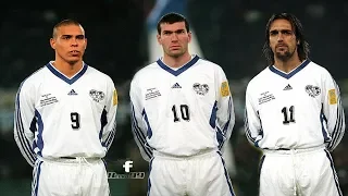 Ronaldo, Batistuta And Zidane Teaming Up vs Italy 1998 (Featuring George Weah)