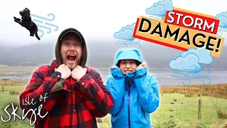 STORM DAMAGE At Our 1840s Cottage - Isle of Skye, Highlands, Scotland - Ep13