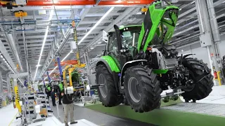 Tractor production in Germany - Deutz Fahr and Fendt factory