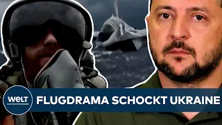 PUTINS KRIEG: Flugdrama schockt die Ukraine! Gegenoffensive rollt - Selenskyj braucht mehr Soldaten