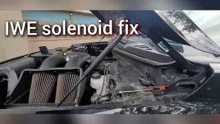 Grinding sounds from your f150. Fix it by replacing the IWE solenoid