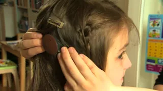 Girl born without ear learns to hear