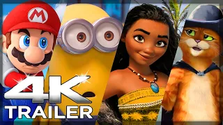 THE TOP BEST UPCOMING ANIMATED MOVIES  (2022 - 2025) - NEW TRAILERS
