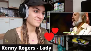 My First Time Listening to Kenny Rogers "Lady" - REACTION
